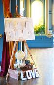 Map Style Wedding Table Plan for Hire