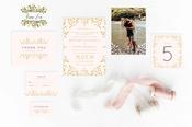 Wedding Stationery Design Service Booking Deposit