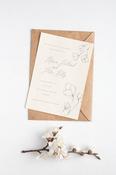 5×7” Wedding Invitations – Cherry Blossom image
