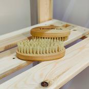 Oval Bamboo Sisal Hand &amp; Nail Brush image