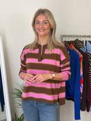 Striped Polo Knit