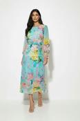 Sunny Blue Midi Dress