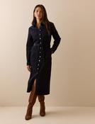 Finchley Cord Midi Shirt Dress