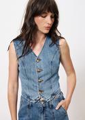 Carima Denim Waistcoat