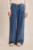 Flared Studded Jeans image