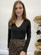 Black Knitted Body