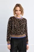 Leopard Knit Sweater image