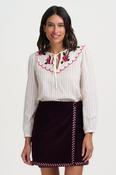 Nessie Scallop Collar Blouse