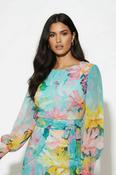 Sunny Blue Midi Dress image