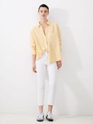 Stretch Ankle Jean White