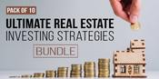 $/€/£96 Pack of 10 - Ultimate Real Estate Investing Strategies Bundle image