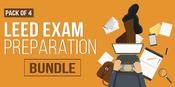$/€/£72 Pack of 4 - LEED Exam Preparation Bundle