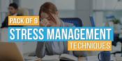 $/€/£66 Pack of 9 - Stress Management Techniques image