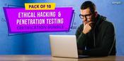 $/€/£96 Pack of 10 - Ethical Hacking &amp; Penetration Testing Certification Bundle