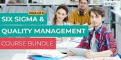 $/€/£66 Pack of 6 - Six Sigma And Quality Management Course Bundle