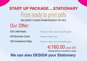 €149 Stationary Startup Package. Was €160
