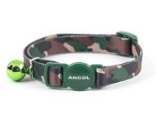 Camoflage Cat Collar Green image