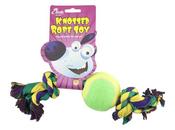 Cheeko Knotted Rope + Tennis Ball 30cm