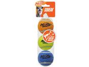 NERF SQUEAK TENNIS BALLS 2.5" 3PK image