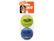 NERF SQUEAK TENNIS BALLS 3" 2PK image