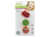 Wood N Loofah Small Animal Toy Mix 3Pc image