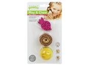 Wood N Loofah Small Animal Toy Mix 3Pc
