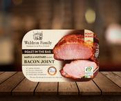 Maple &amp; Mustard Roast in the Bag Bacon Joint - Waldron Family Meats