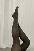 Natalie Opaque Tights In Khaki image