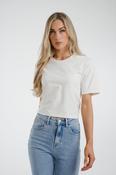 Jasmine Tie Detail T-Shirt In White
