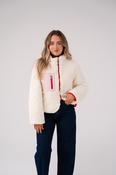 Kiera Textured Jacket In Cream image