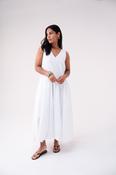 Love Laura Summer Maxi Dress In White image