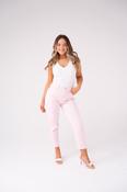 Love Laura Mom Jeans In Pink image