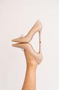 Love Laura Pearl Detail Heel In Nude image