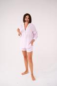 Love Laura Short Pyjamas In Lilac Stripe image