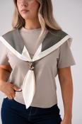 Love Laura Shawl Scarf In Khaki image