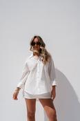 Elsa Embroidered Shirt In White image