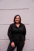 Love Laura Belted Leisure Jacket In Black image