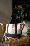 Love Laura Tote Bag In Denim image