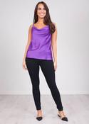Emilia Violet Cowl Neck Cami image