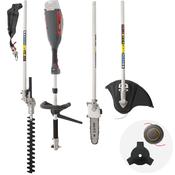 AMA FreeMow Cordless Multifunction Kit, Brushcutter/Hedgetrimmer/Electric Saw, 40v