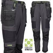 Apache Calgary Stretch Trousers Grey / BLK