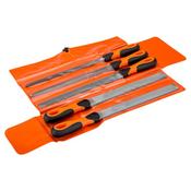 Bahco 1-478-10-1-2 5 Piece 250mm Hand File Set 10''