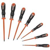 Bahco BAHCO 202.032 7 Piece Insulated Electricians Screwdriver Set