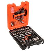 1/4" and 1/2" Square Drive Socket Set with Combination Spanner Set/L-Keys S106