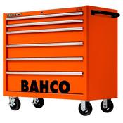 C75 40" 6 Drawer Mobile Roller Cabinet (Orange) 1475KXL6