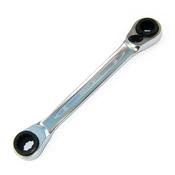Bahco 12-15 mm Ratcheting Ring Wrench with Chrome Finish 191 mm