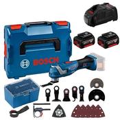 Bosch GOP 18 V-34 18V Multitool + Accessories In L Boxx (2x5Ah)