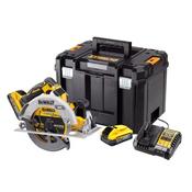 DeWalt 18V XR Brushless 190mm Circular Saw - 2 X POWERSTACK 5AH DCS573H2T-GB image