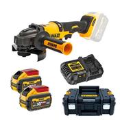 DCG418X2 54V XR FlexVolt 125mm Brushless Grinder Kit (2x9Ah)