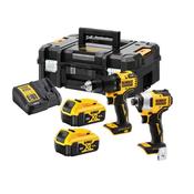 DCK2062M2T 18V Brushless Combi Drill &amp; Impact Driver Twin Kit (2x4Ah) image